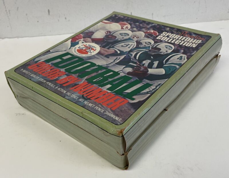 1969 Jets AFL Venus Paradise Sportfolio Collection Color by # Complete Box Set