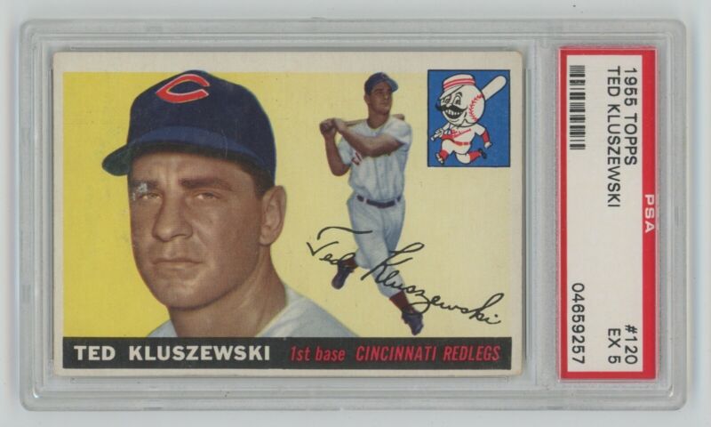 1955 Topps Ted Kluszewski #120 • PSA 5 EX