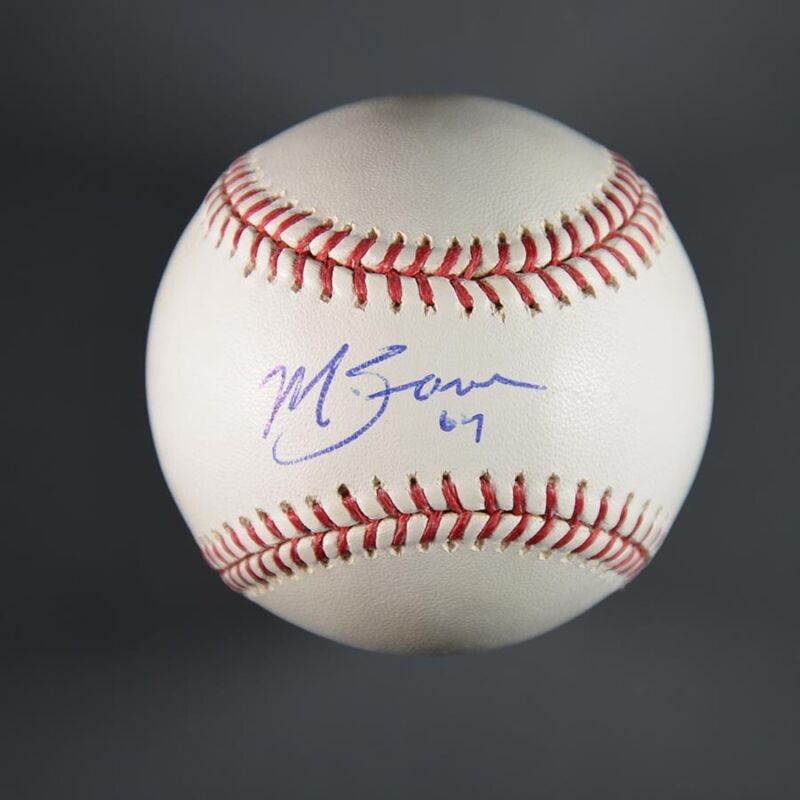 Michael Bowden Signed Official Selig MLB Baseball Auto with B&E Hologram