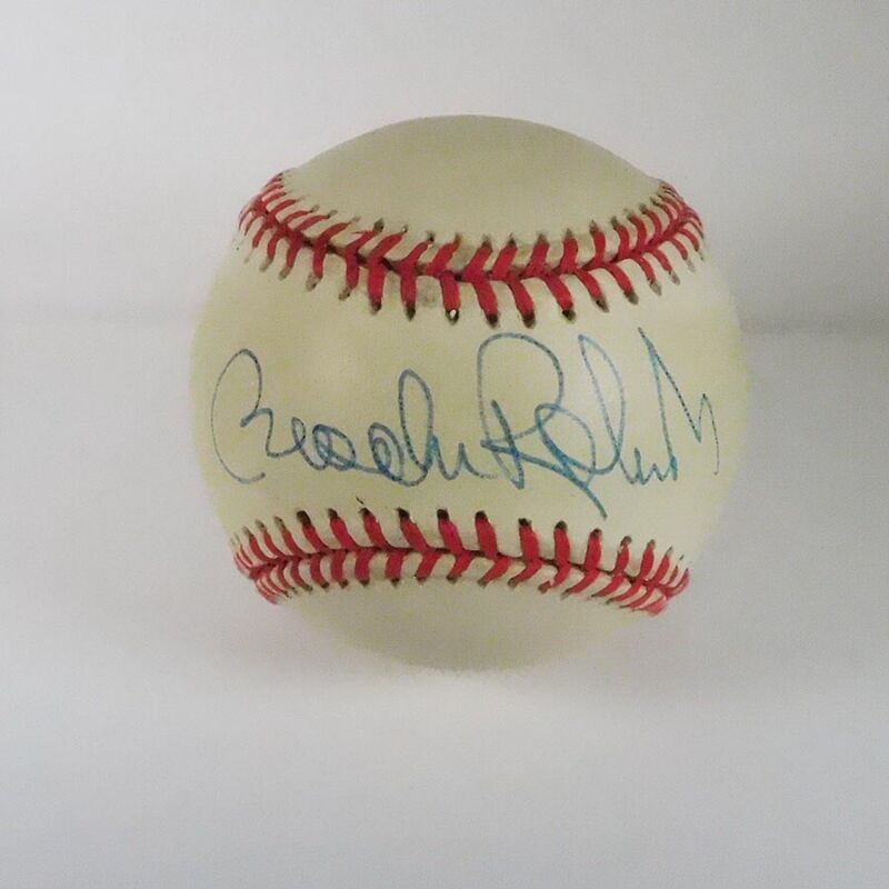 Brooks Robinson Signed Official AL Gene Budig Baseball w B&E Hologram