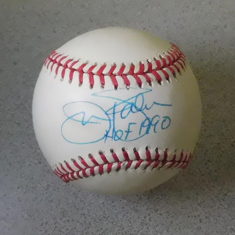 Jim Palmer Signed Inscribed Official AL Bobby Brown Baseball with B&E Hologram