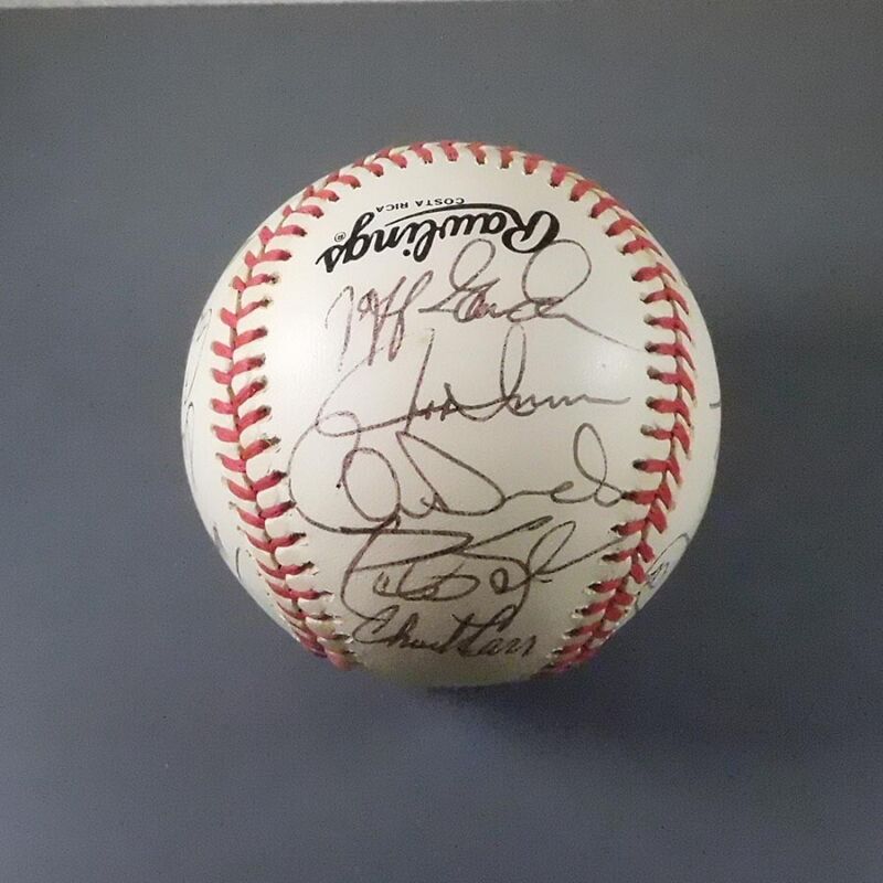 1991 Mets Multi-Signed MLB Baseball w B&E Hologram 20 Signatures