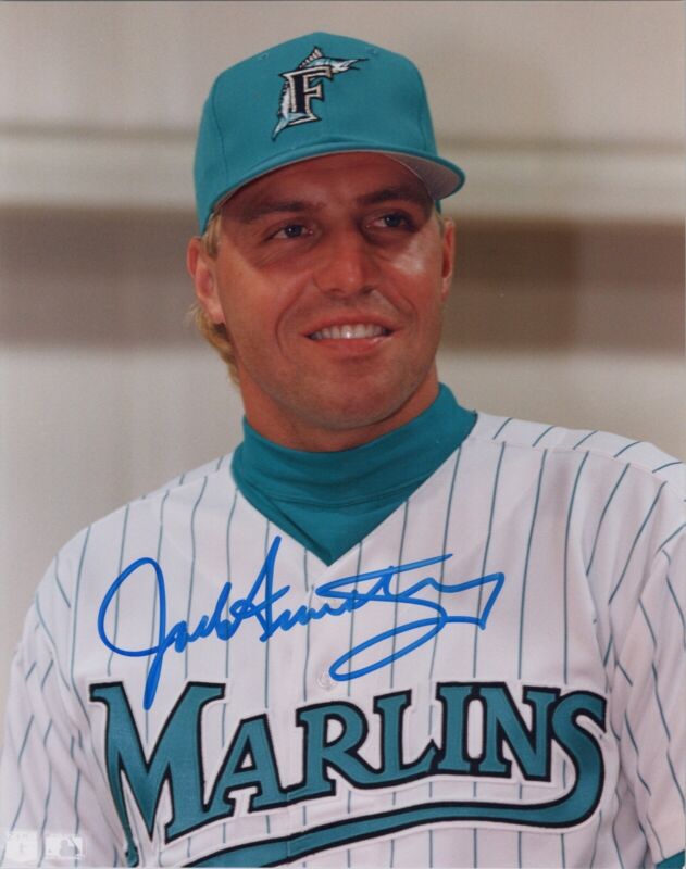 Lot of 10 Different Florida Marlins Autographed Photos w B&E Holograms