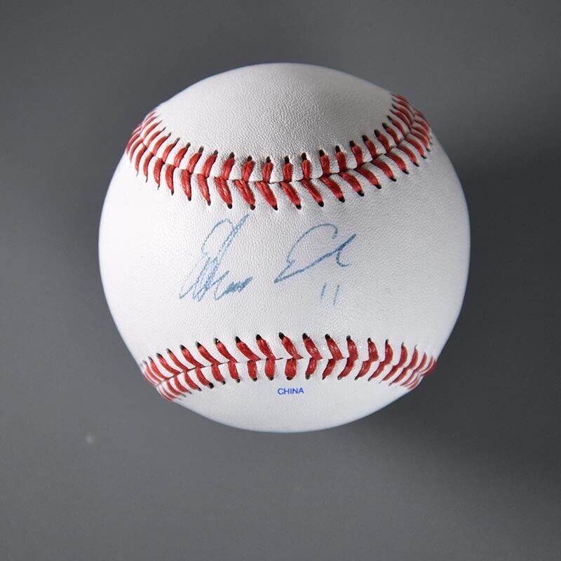 Edwin Encarnacion Signed Official League ROLB2 Baseball Auto