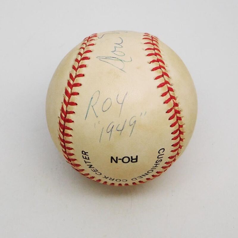 Don Newcombe Signed Inscribed Official NL B. White Baseball Auto with JSA Cert