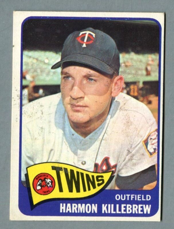 1965 Topps #400 Harmon Killebrew EX o/c