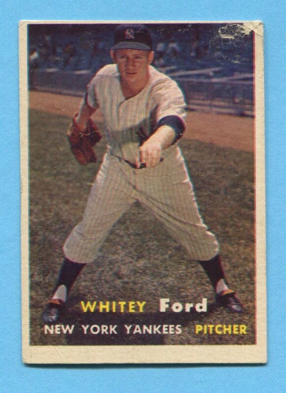 1957 Topps #25 Whitey Ford G *