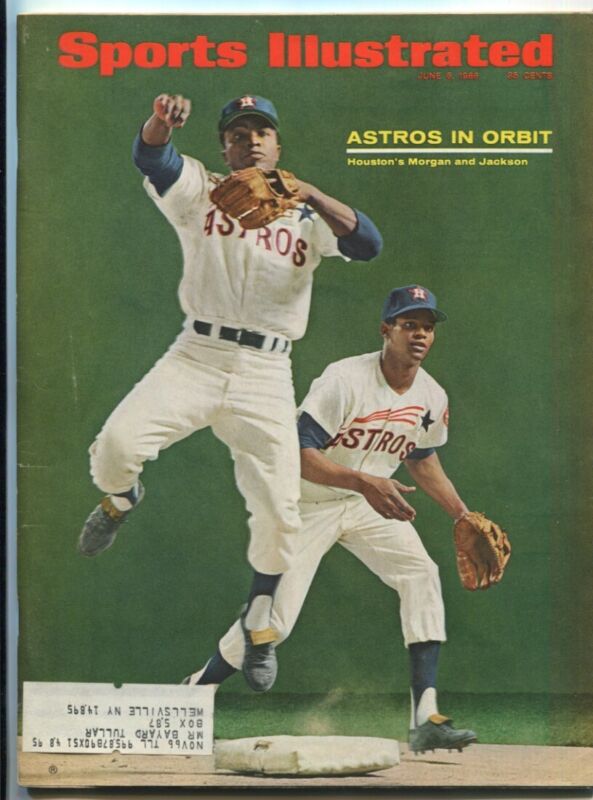 Astros Joe Morgan Sports Illustrated June 6, 1966 