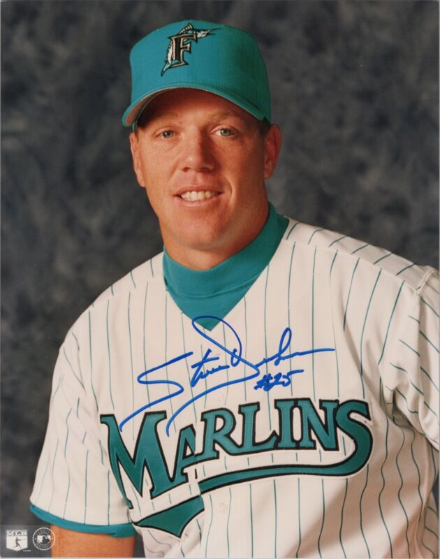 Lot of 10 Different Florida Marlins Autographed Photos w B&E Holograms