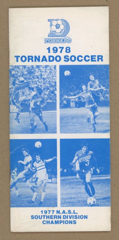 1978 NASL Dallas Tornado Soccer Media Guide