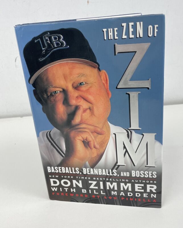 Bill Madden (Author) Signed Book “The Zen of Zim” Auto w B&E Hologram