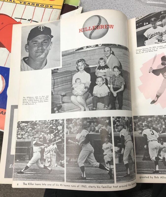 1964 Minnesota Twins Yearbook Revised Edition