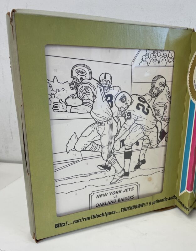 1969 Jets AFL Venus Paradise Sportfolio Collection Color by # Complete Box Set