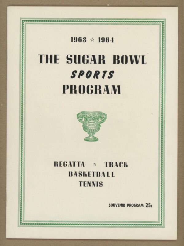 12-30-63 College Basketball Program Auburn vs Duke ; Kentucky vs. Loyola