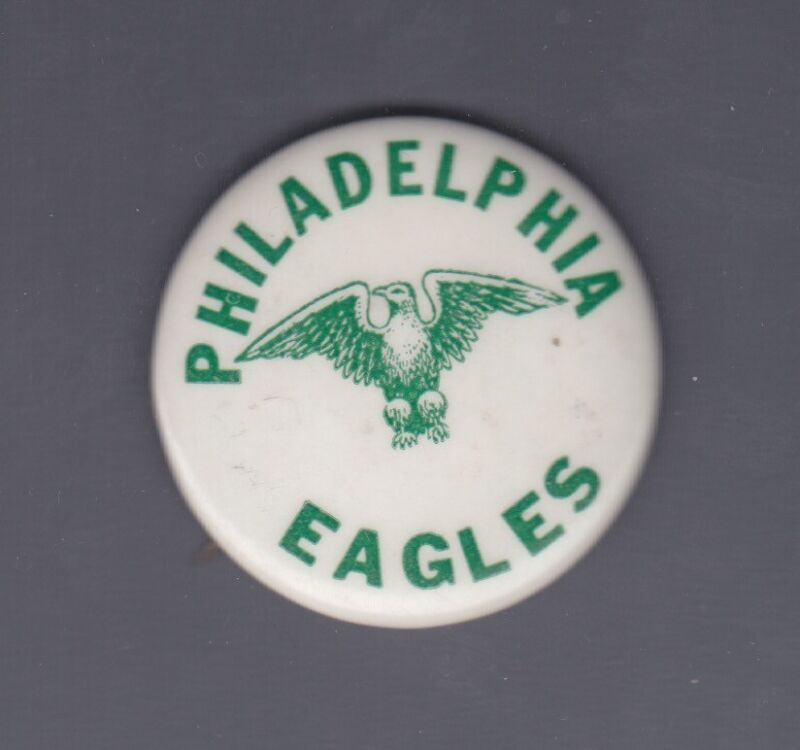 1960s Philadelphia Eagles Souvenir 1.75” Button