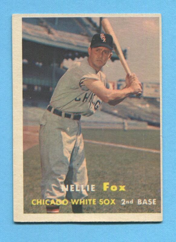 1957 Topps #38 Nellie Fox EX o/c