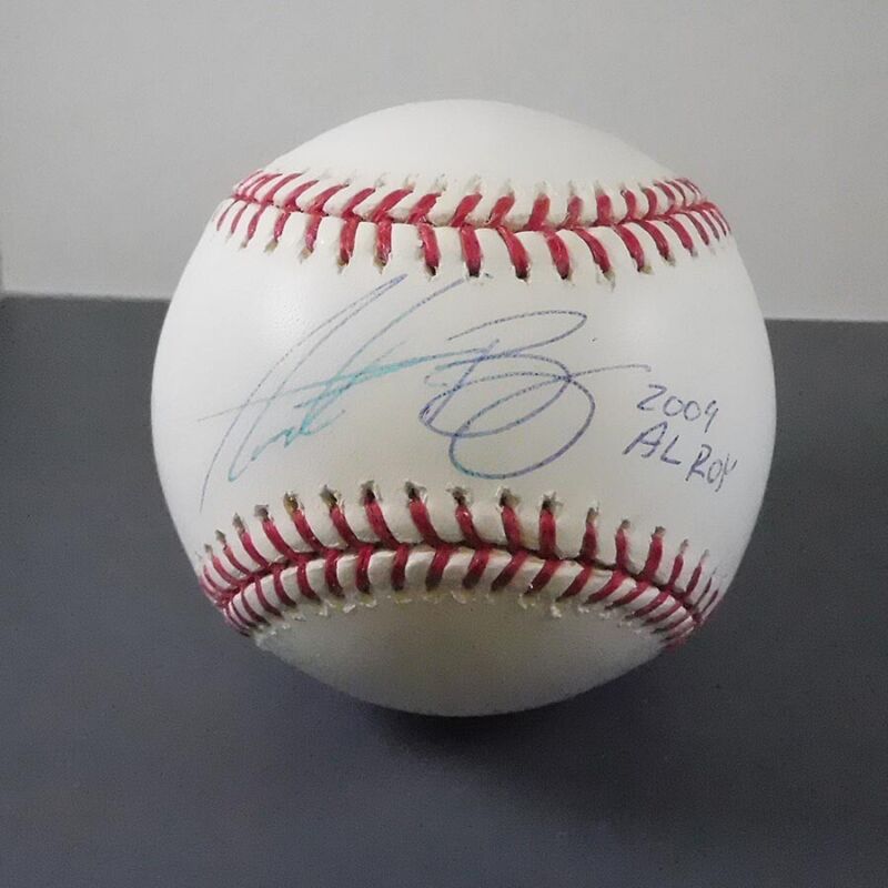 Andrew Bailey 2009 AL ROY Signed Inscribed MLB (Selig) Baseball w B&E Hologram