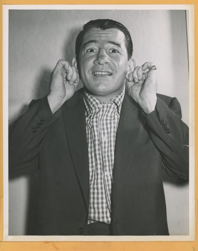 Vintage Rocky Graziano 7/15/54 CBS TV Press Photo