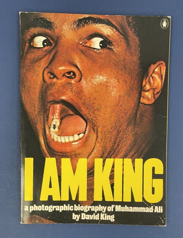 Muhammad Ali Softcover Book “I Am King” a photo biography 8”x11.5” 50+ pages