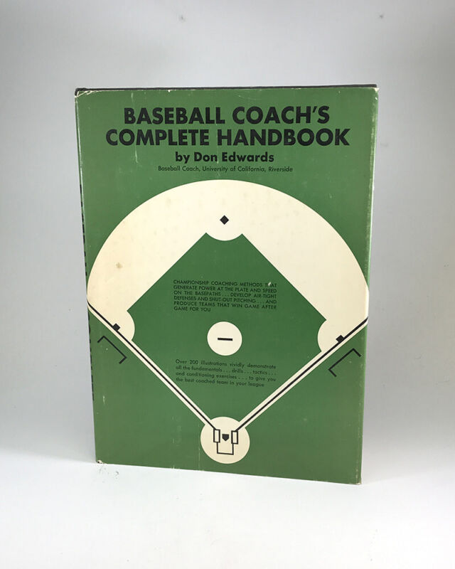 Baseball Coach’s Complete Handbook by Dan Edwards 1966  