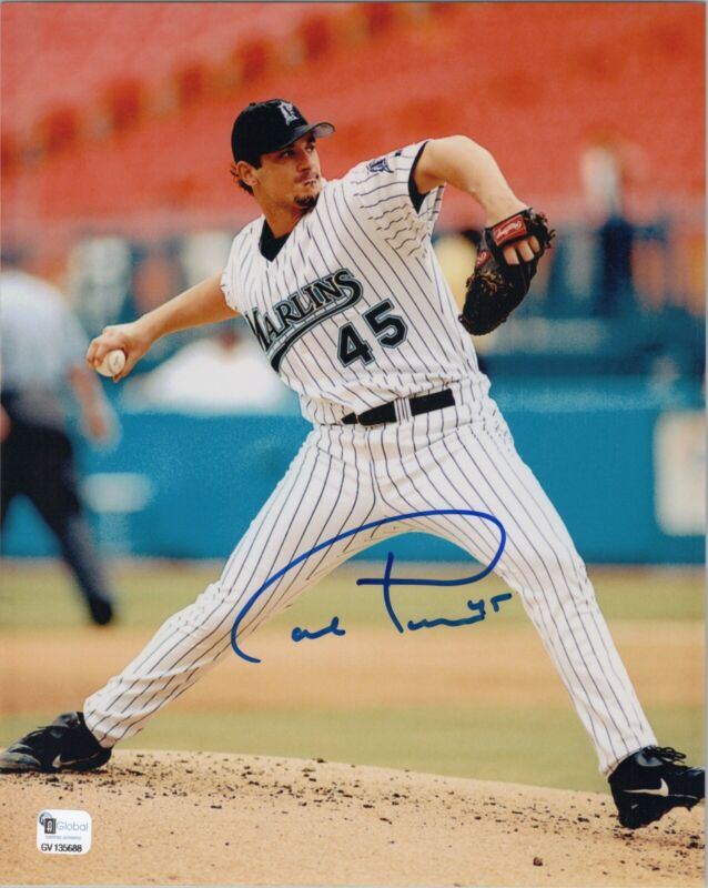 Lot of 10 Different Florida Marlins Autographed Photos w B&E Holograms