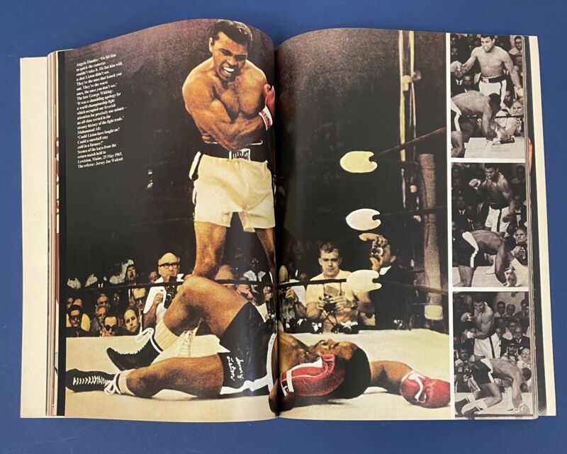 Muhammad Ali Softcover Book “I Am King” a photo biography 8”x11.5” 50+ pages