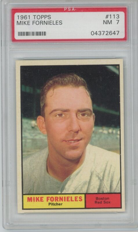 1961 Topps Mike Fornieles #113 PSA 7 NM