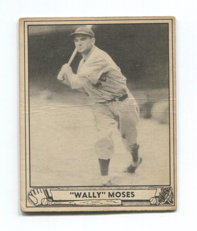 1940 Play Ball #26 Wally Moses G/VG 