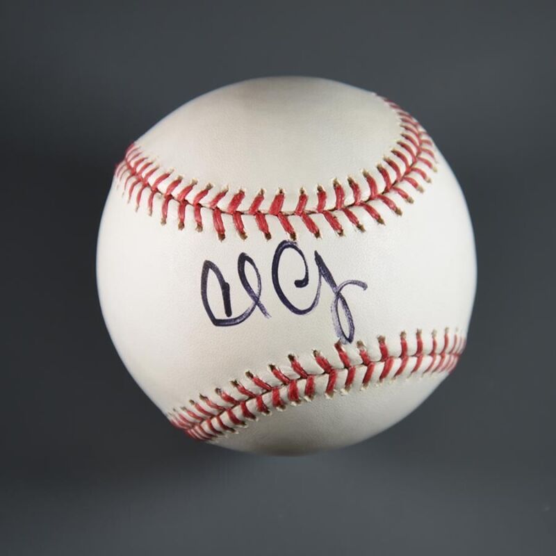 Carl Crawford Signed Official Selig MLB Baseball Auto with B&E Hologram