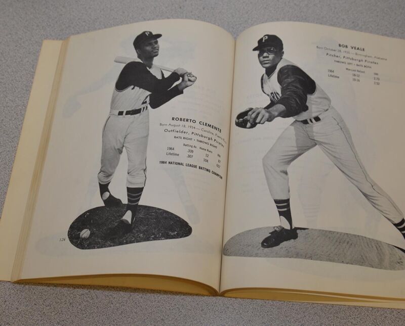 1965 Big-Time Baseball Book 192 Pages of Stars and Stories with Photos