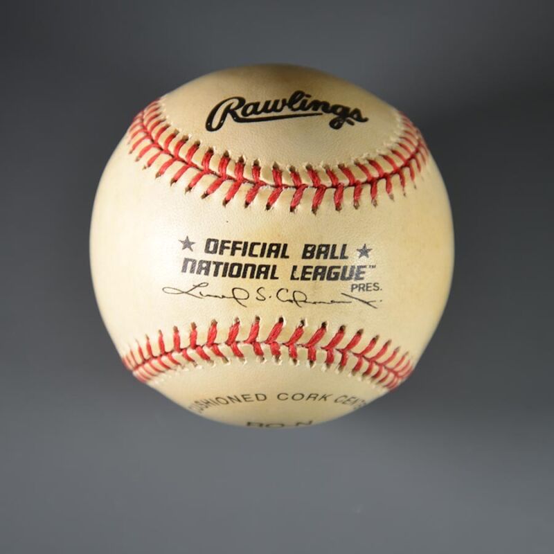 Monte Irvin HOFer Signed Auto Official NL Baseball