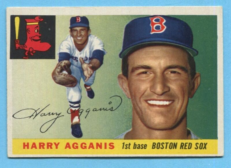 1955 Topps #152 Harry Agganis Rookie EX