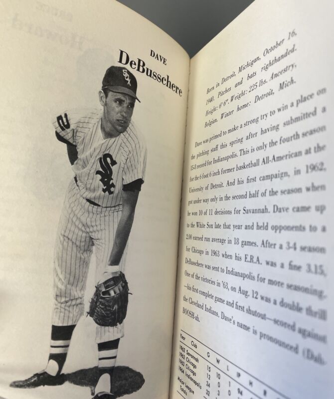 1965 Chicago White Sox Yearbook