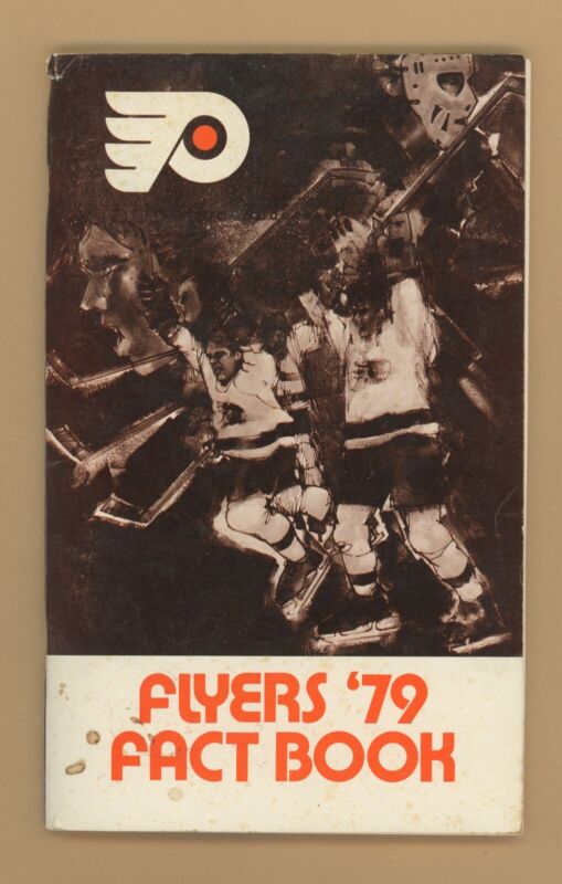  1979 Philadelphia Flyers Fact Book Hockey Media Guide