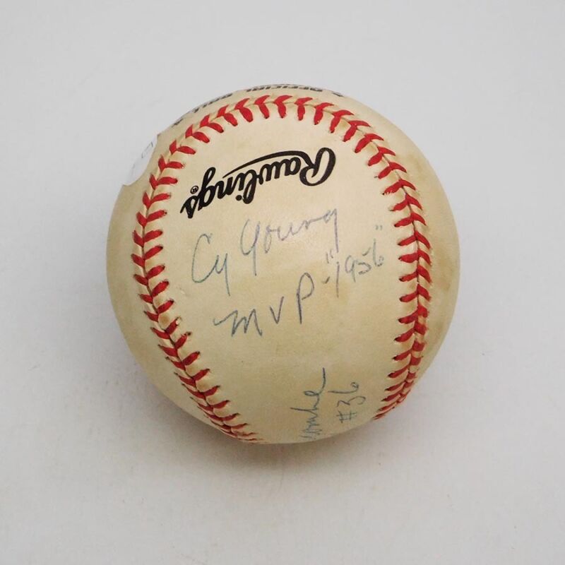 Don Newcombe Signed Inscribed Official NL B. White Baseball Auto with JSA Cert