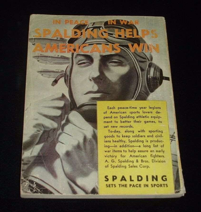 1944 Official NCAA Football Guide by A.S. Barnes & Company, NY