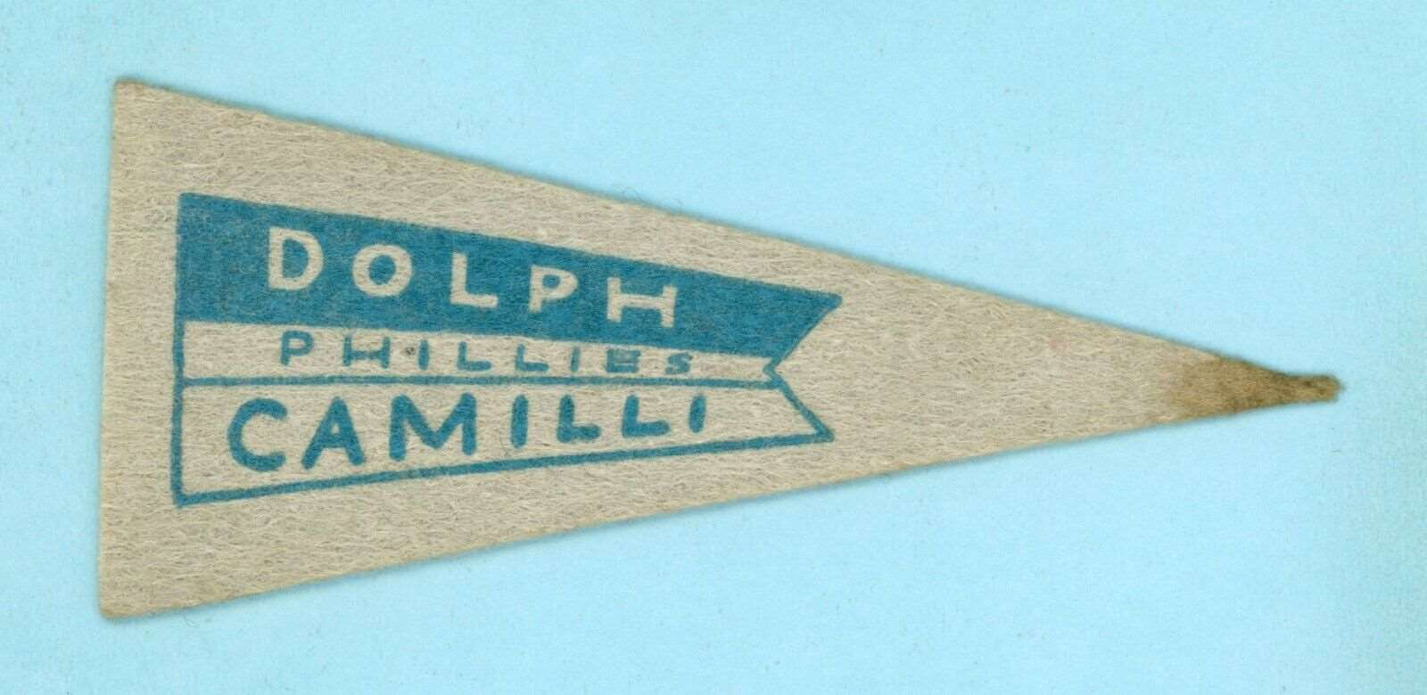 1936-37 BF3 Dolph Camilli Philadelphia Phillies Baseball Player Pennant