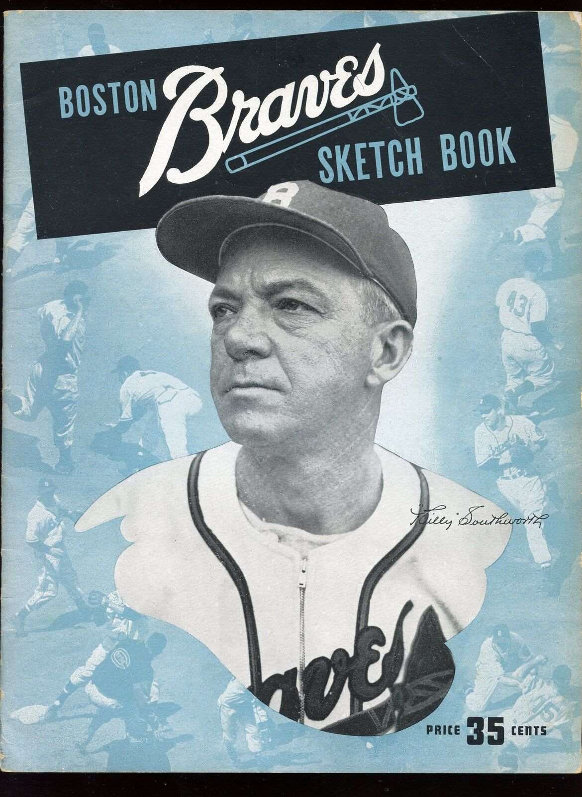 1946 Boston Braves Baseball Yearbook EX