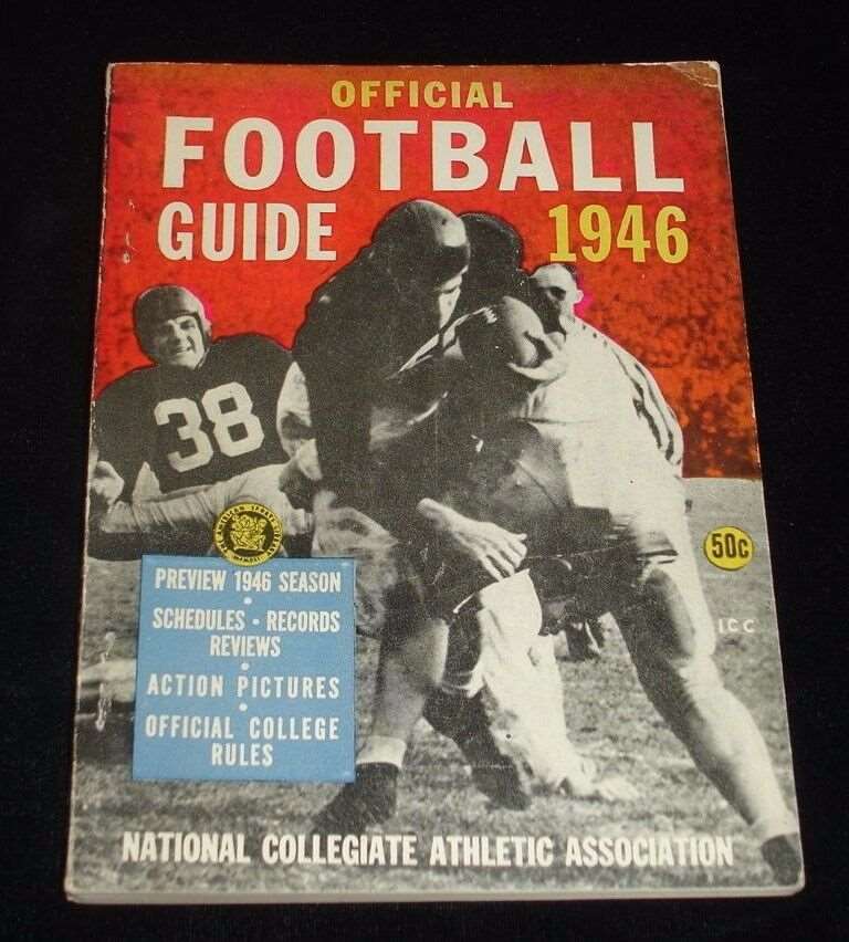 1946 Official NCAA Football Guide by A.S. Barnes & Company, NY