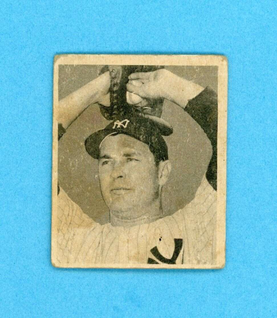 1948 Bowman #29 Joe Page New York Yankees Rookie Baseball Card Low Grade