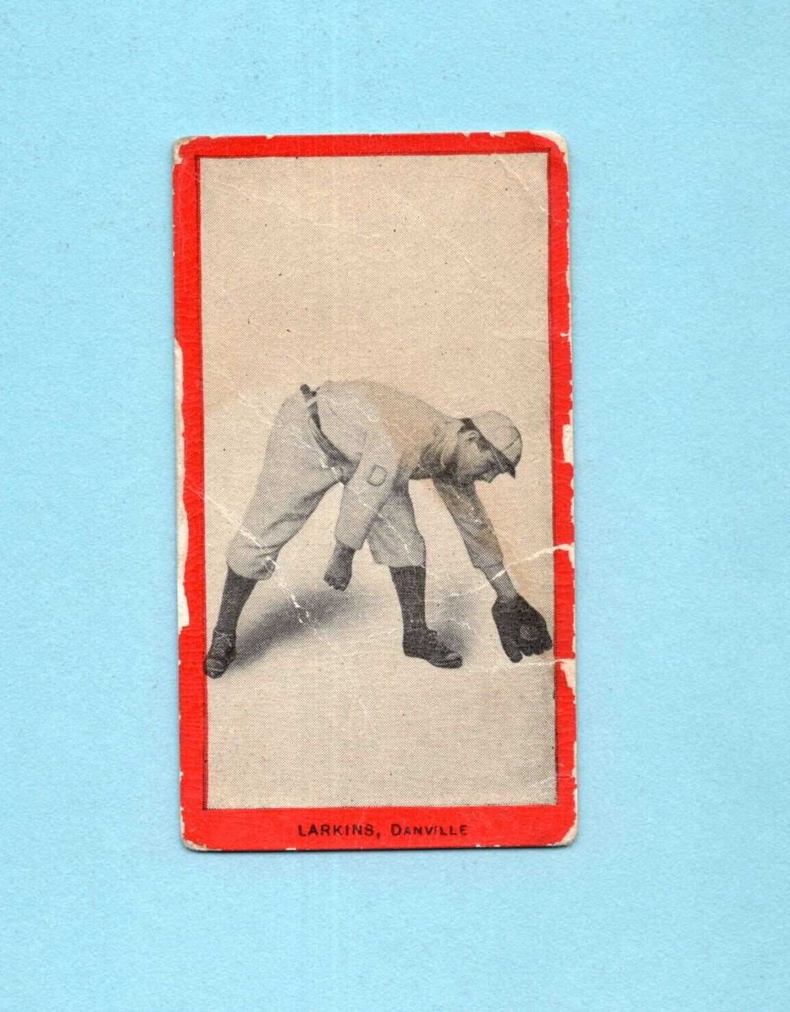 1910 Old Mill Cigarettes Series 2 Virginia League Larkins Danville Baseball Card