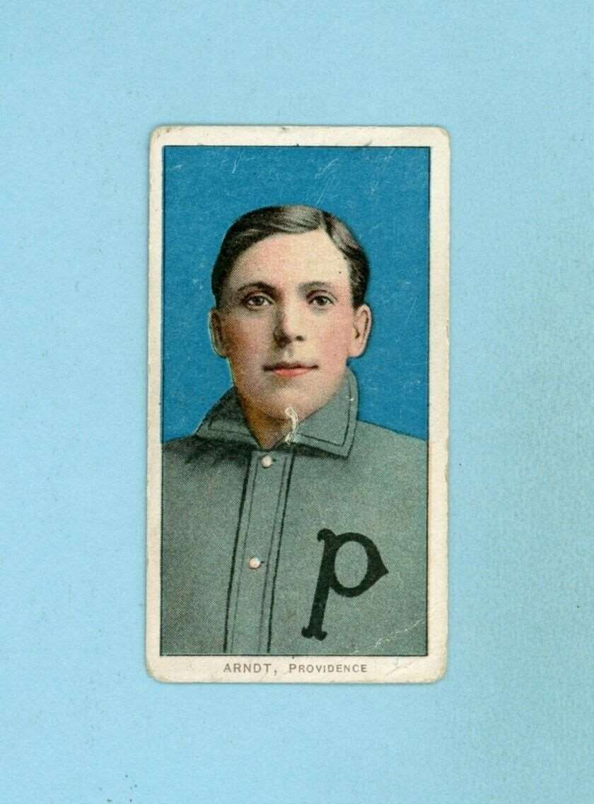 1909-1911 T206 White Border Harry Arndt Providence Baseball Card