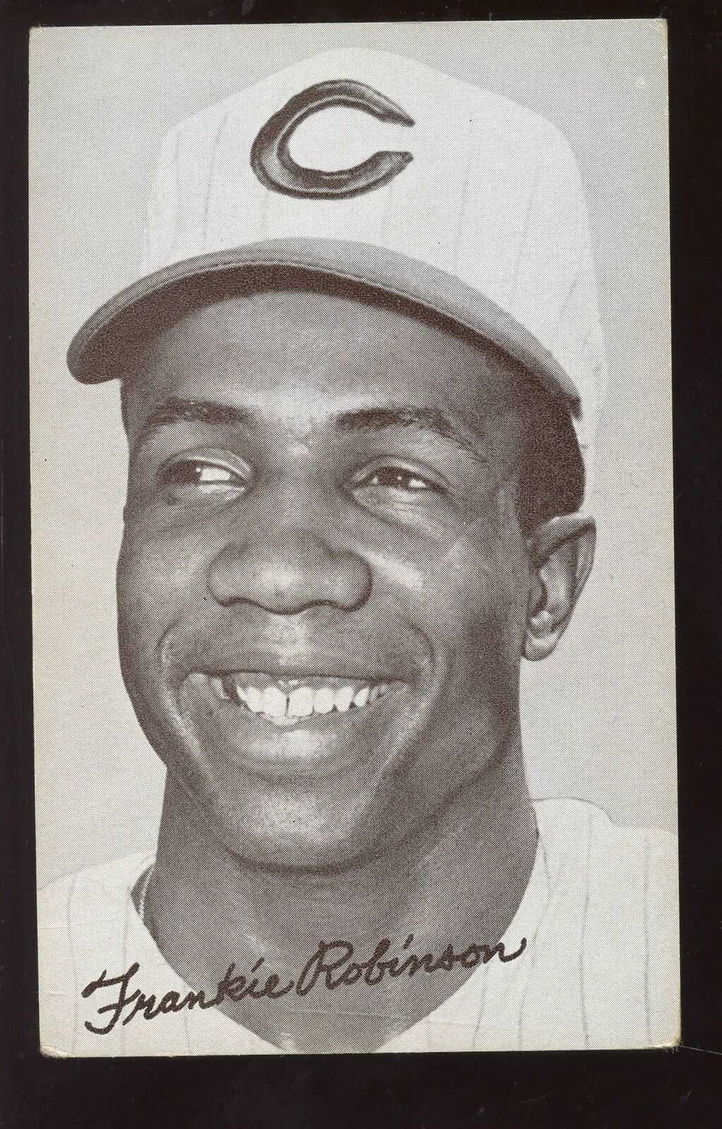 1947/1966 Exhibit Supply Baseball Card Frank Robinson EX