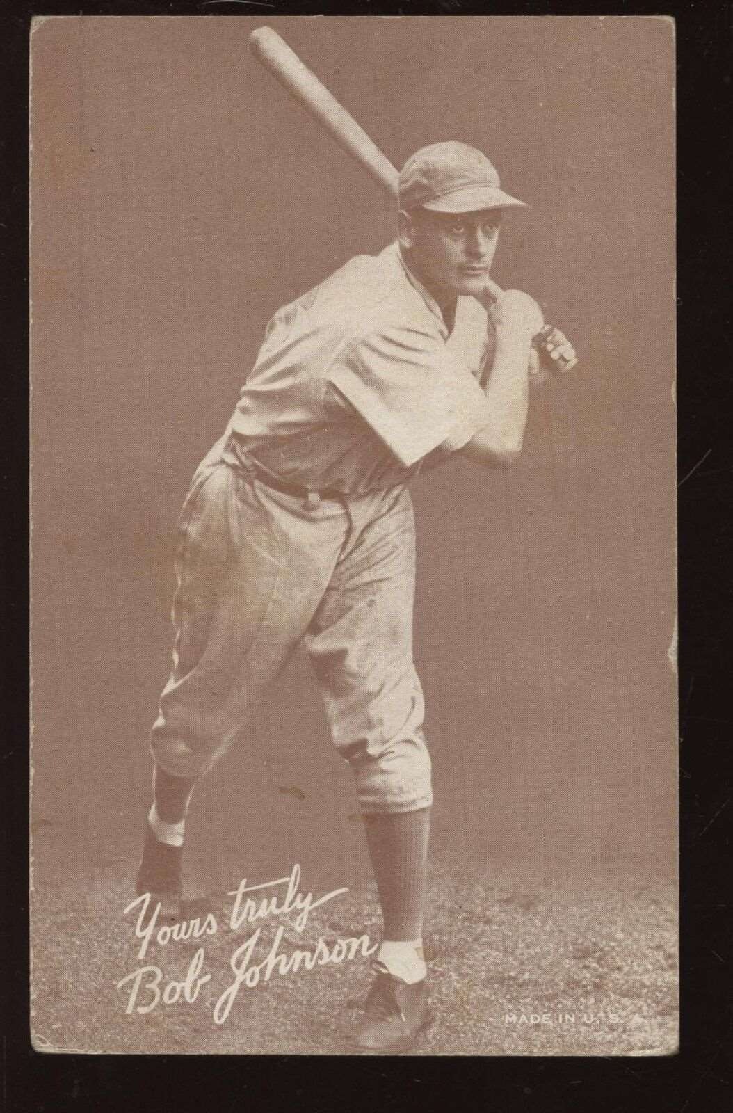 1939-46 Salutation Exhibit Baseball Bob Johnson VGEX