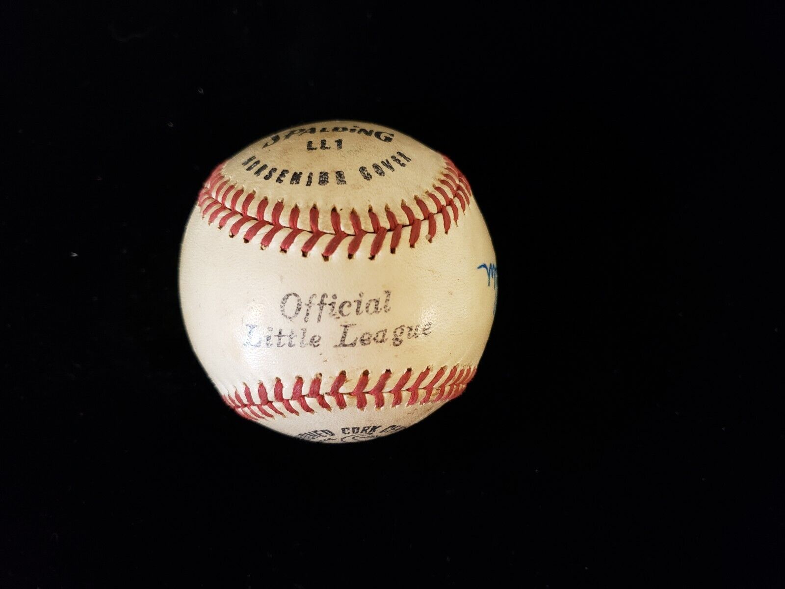 Bob Feller & Johnny Kucks Autographed Vintage Baseball - circa 1962