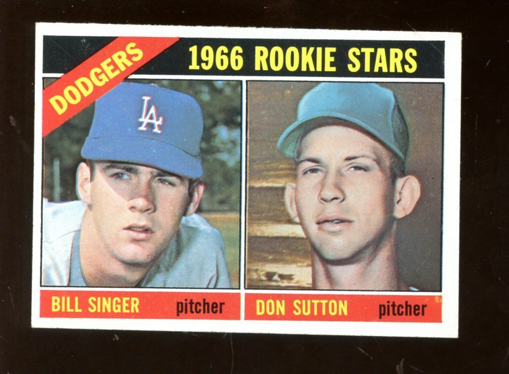 1966 Topps Baseball Card #288 Don Sutton Rookie EXMT+