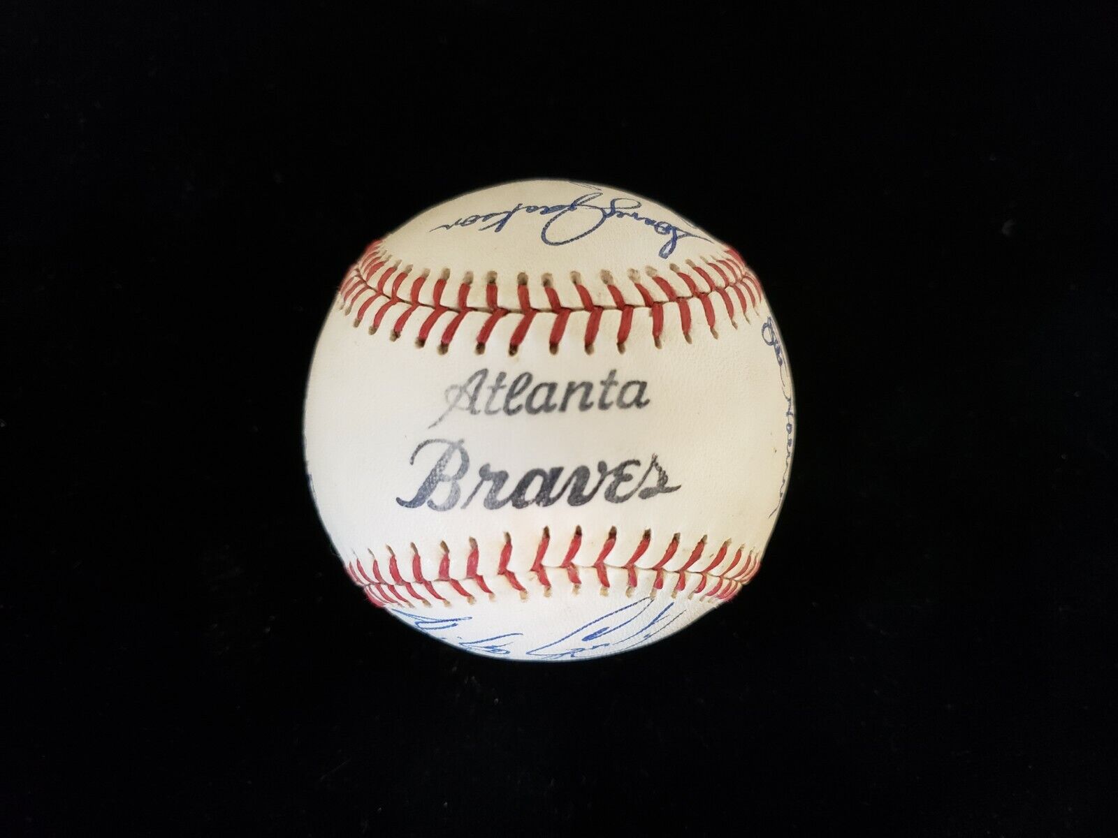 1972 Atlanta Braves Signed Baseball - 19 Autographs 