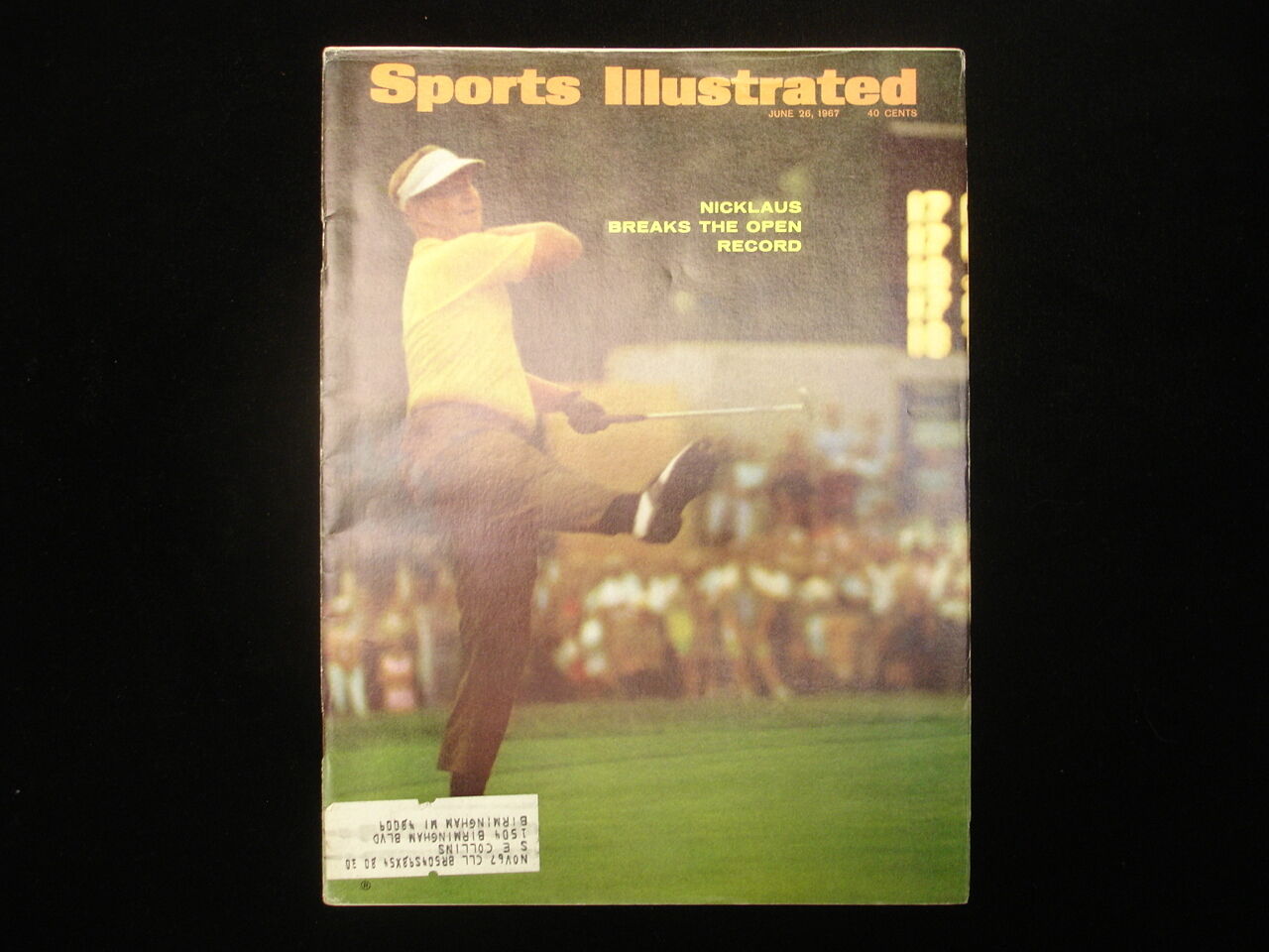 June 26, 1967 Sports Illustrated Magazine - Jack Nicklaus Cover