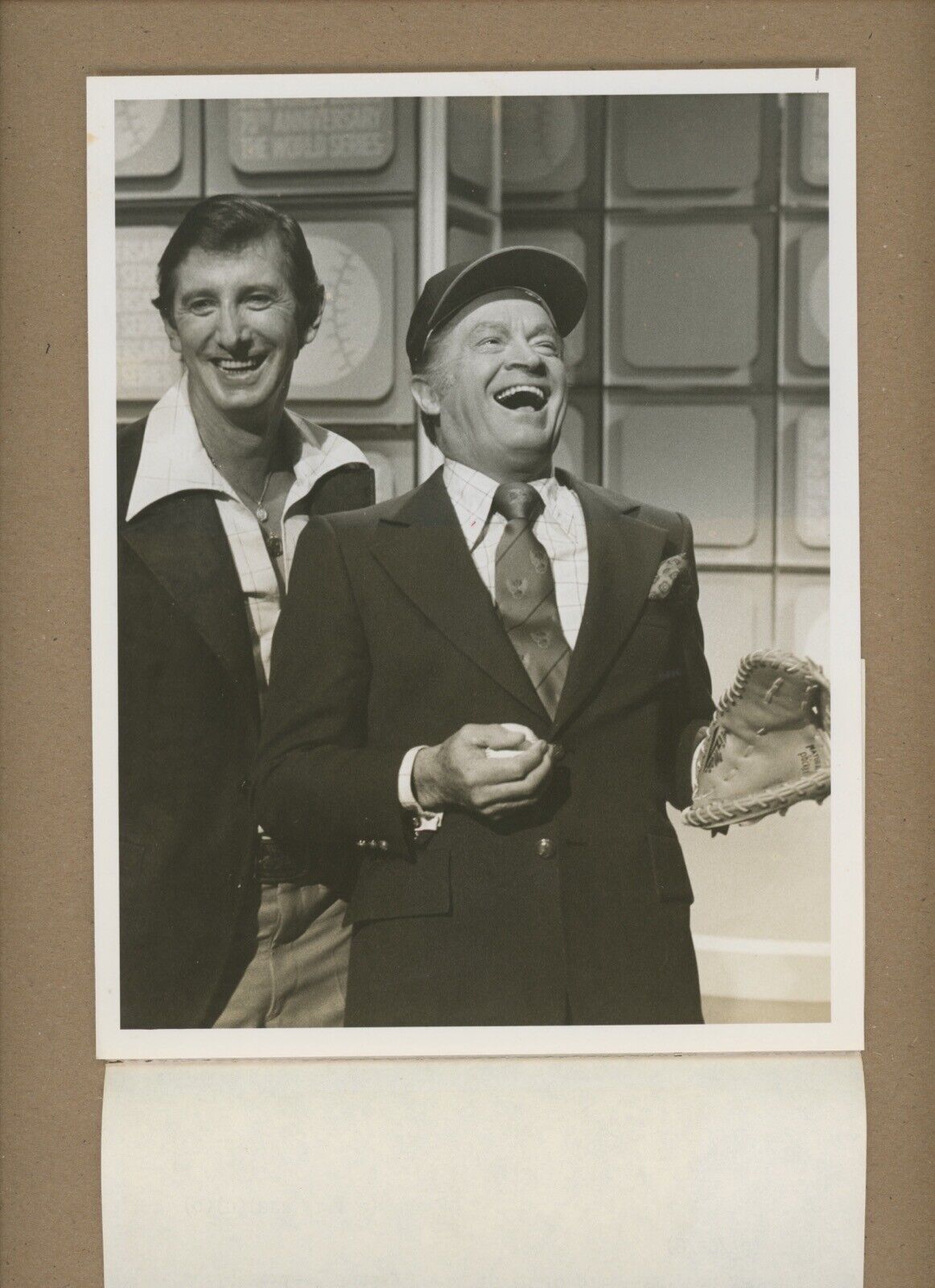 Original 9/29/78 Billy Martin & Bob Hope 8x10 NBC Press Photo