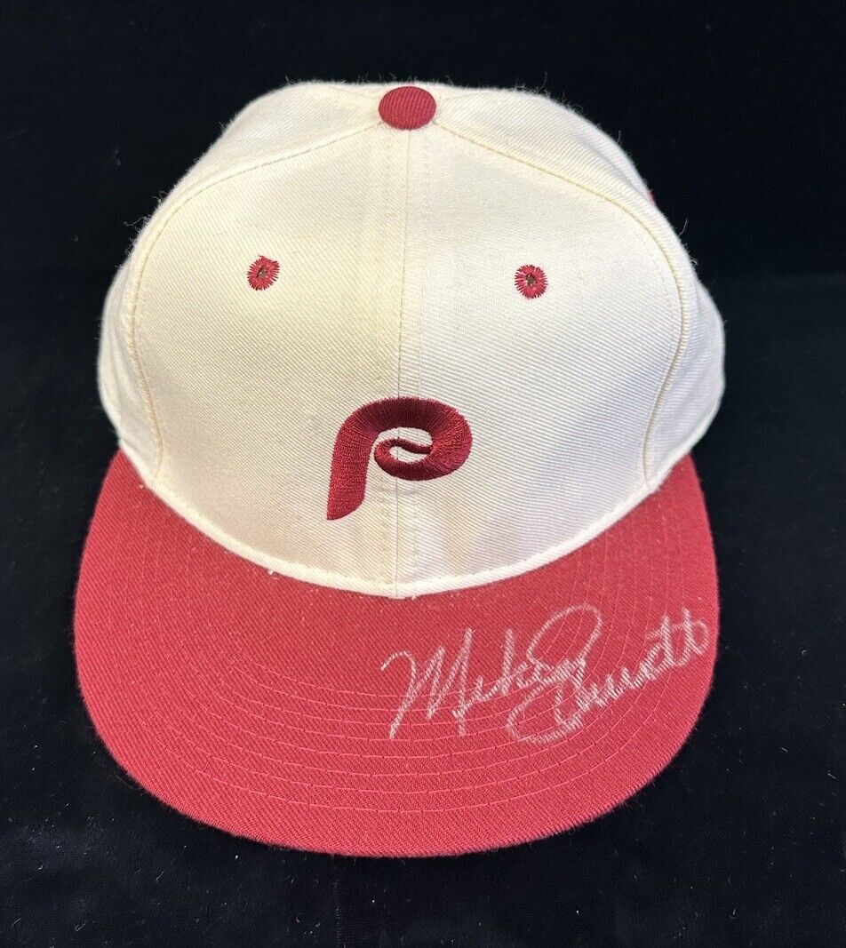 Mike Schmidt Philadelphia Phillies SIGNED New Era MLB Pro Model Baseball Hat